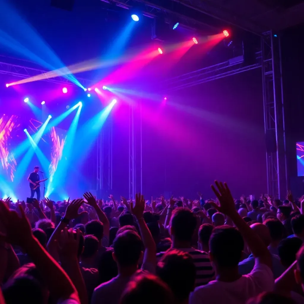 Crowd enjoying a concert at Van Andel Arena in Grand Rapids